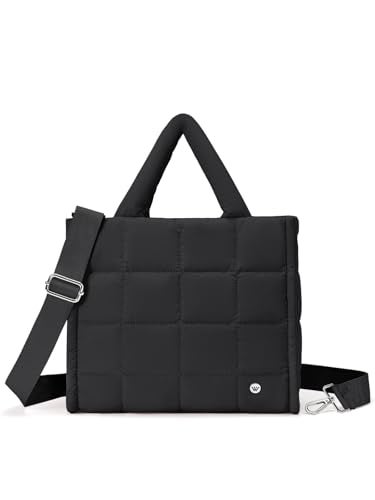 WESTBRONCO Puffer Crossbody Bags for Women, Quilted Purses, Lightweight Shoulder Bag Puffy Bag Nylon Handbags for Travel - Image 1