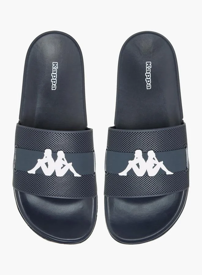 كابا Men Logo Print Slides