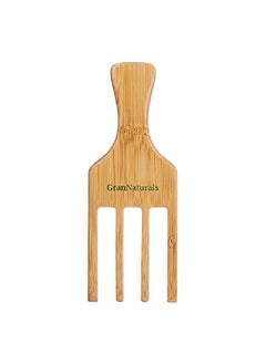 Hair Picks For Curly Hair 4Prong Widetoothed Comb Hair Pick For Fluffing Curls Wooden Hair Pic For Combing Styling Detangling African American Hairstyles And Curly + Wavy Hair