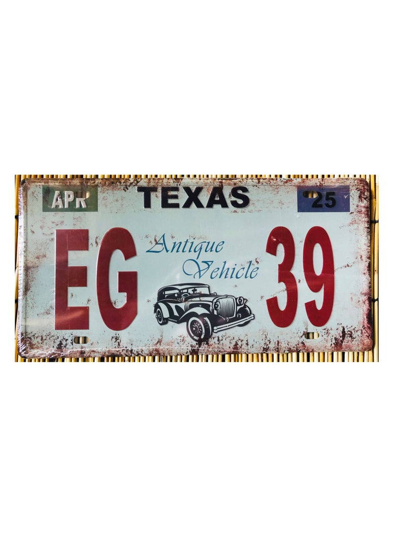 LINGWEI Decorative Metal Tin Sign Wall Poster Plaques Iron Plate Decoration Art Plaque Wall Art Vintage Metal Tin Signs Retro Vintage Metal Tin Signs Tin Metal Sign Wall Art for Shop Home Style-42 - Image 2