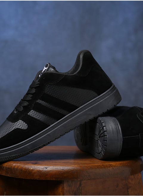 X13 A luxury shoe crafted with Formula leather and accented with double-faced tanned leather