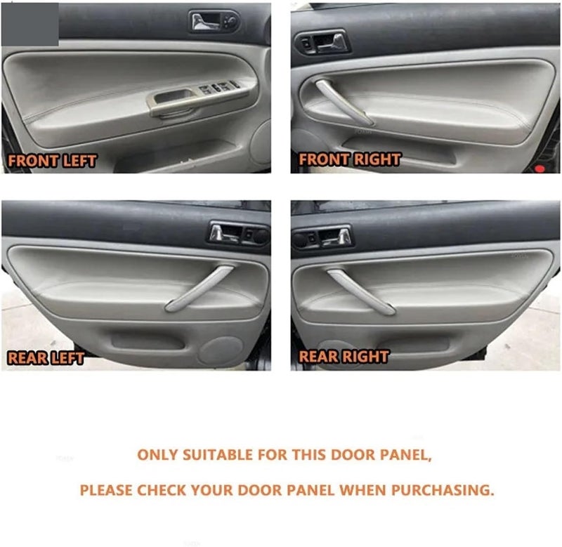 QASULER Suede Leather Armrest Cover for VW Passat B5 - Image 4