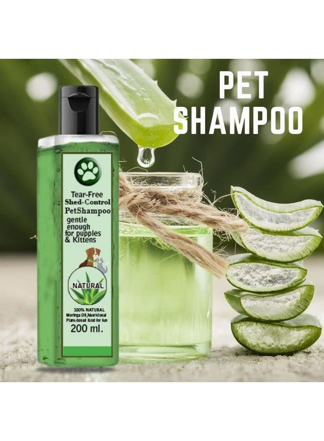 سايج سكوير شامبو غسول الجسم للكلاب والقطط - شامبو لا يسبب الدموع، يتحكم في تساقط الشعر، يرطب البشرة الجافة والحكة، يضيف لمعانًا (200 مل) - Image 2