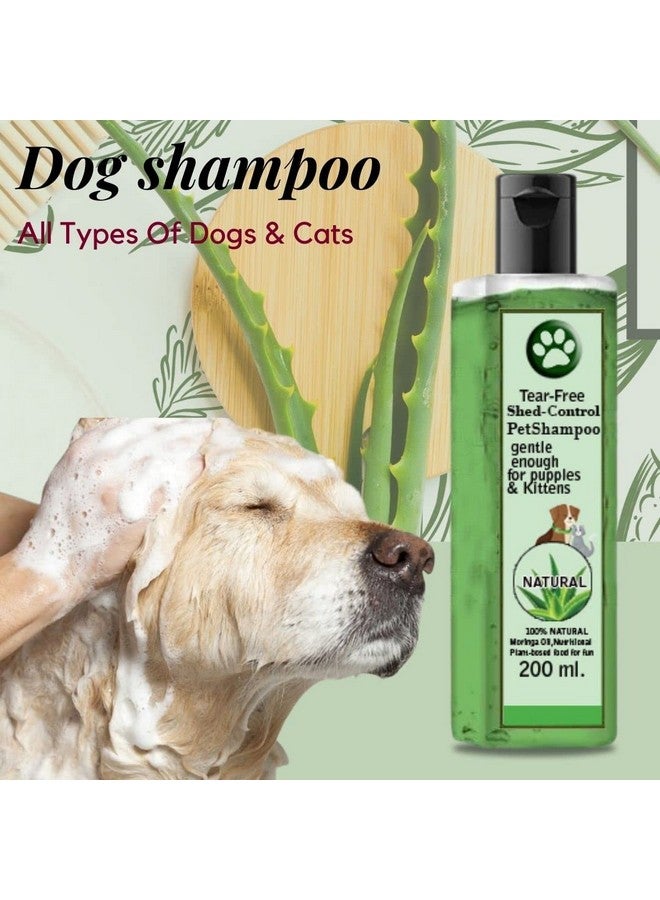 سايج سكوير شامبو غسول الجسم للكلاب والقطط - شامبو لا يسبب الدموع، يتحكم في تساقط الشعر، يرطب البشرة الجافة والحكة، يضيف لمعانًا (200 مل) - Image 3