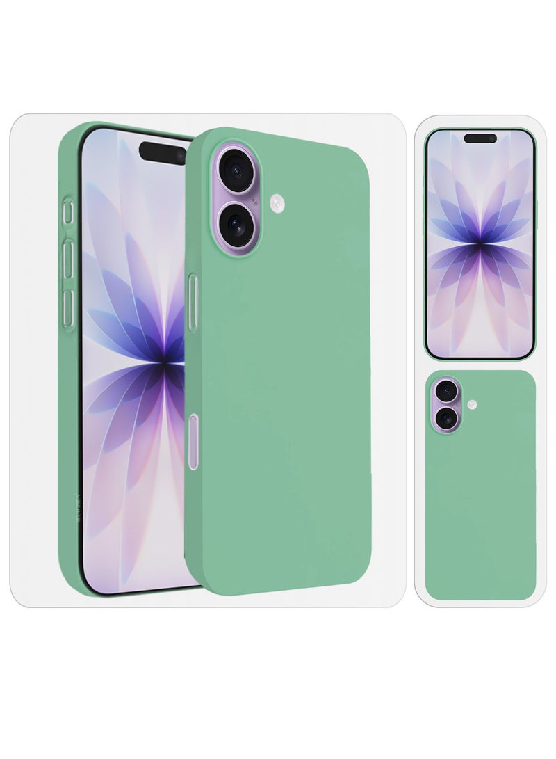 CATANES Air Skin Frosted Matte Case for iPhone 17 - Stylish Ultra Slim Back Cover - Green - Image 3