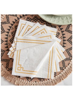 Home Box Phoenix 20-Piece 3-Layer Paper Napkin Set 33 x 33 cm  - Image 1