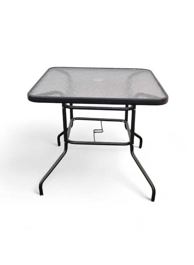 Concent Iron table on a glass-snowed surface - Image 1