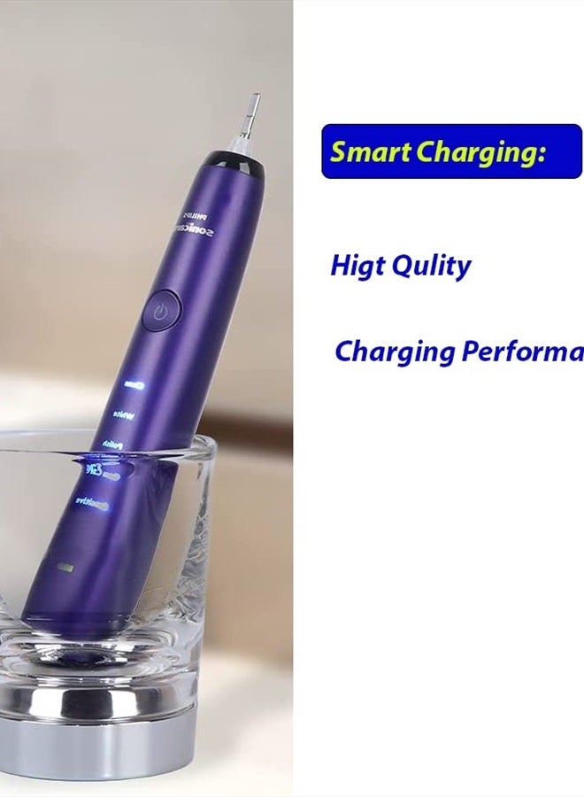 AMOWA Replacement Glass Cup for Philips Sonicare Diamondclean Toothbrush Charger,Charging Base Cup for Sonicare HX 93xx Series & HX 99xx Series - Image 3