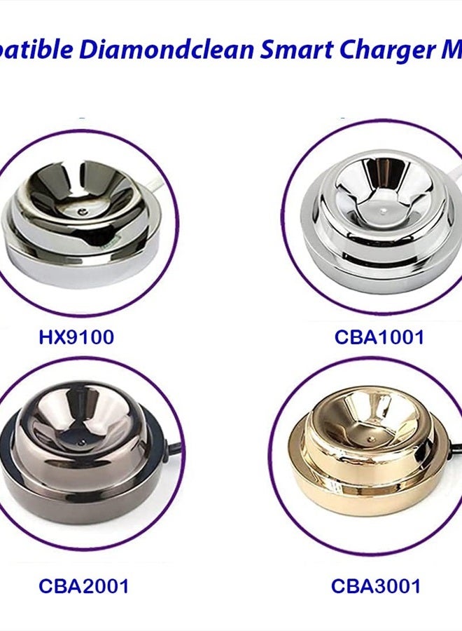 AMOWA Replacement Glass Cup for Philips Sonicare Diamondclean Toothbrush Charger,Charging Base Cup for Sonicare HX 93xx Series & HX 99xx Series - Image 4