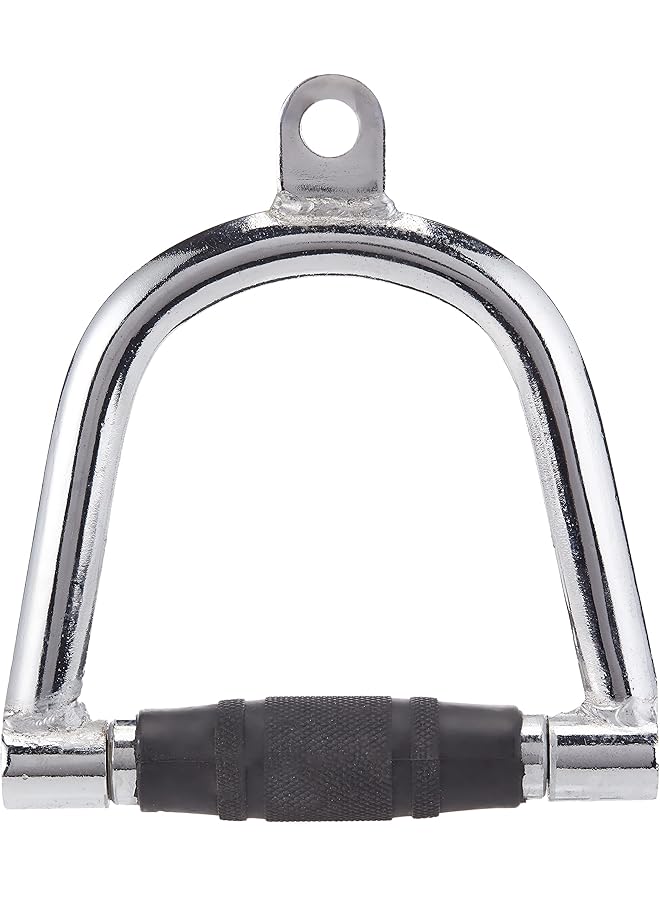 CAP Barbell Deluxe Single D Handle with Rubber Handgrips - Image 2