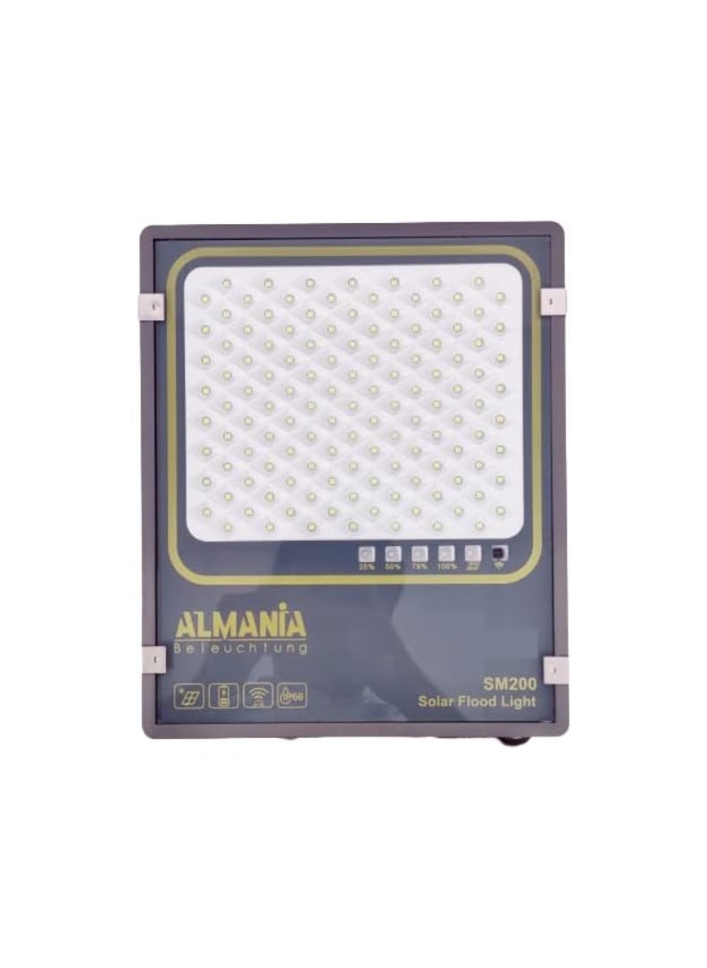 KNP KNP Almania LED Solar Flood Light 100.0 Watts is a High Efficiency Solar Powered Lighting Solution Designed for Outdoor Use.  - Image 3