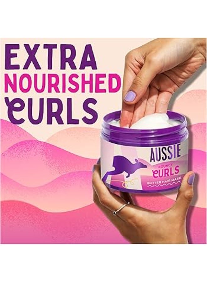 Aussie Bouncy Curls Butter Hair Mask 450ml - Image 4