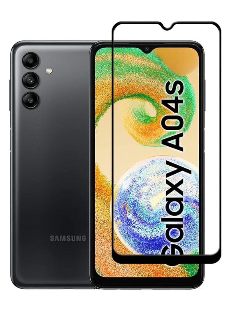 ACLIX Antistatic ESD Dustproof Premium Quality High Definition Tempered Glass Screen Protector Designed For Samsung Galaxy A04s - Image 1