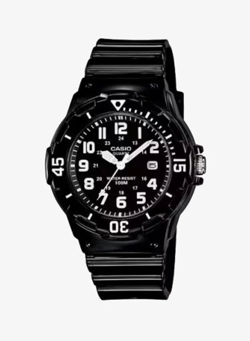 Casio Women's Analog Display Watch With Black Resin Strap - LRW-200H-1B