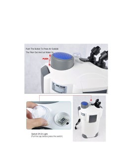 Sunsun فلتر علبة خارجي Sunsun HW-304B مع ضوء الأشعة فوق البنفسجية  - Image 5