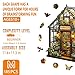 Artipuz Wooden Puzzles for Adults Grandmas Garden Wooden Puzzle Unique Shape Wood Jigsaw Puzzle for Adults Wood Puzzles Adult Gifts for Friends and Family Wall Art Home Decor 180pcs 114 113in M - Image 4