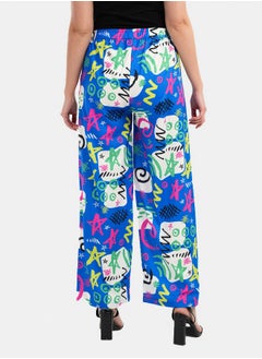 Clue High Waist Printed Pants  - Image 3