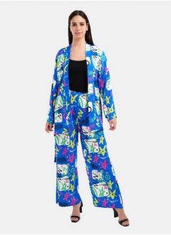 Clue High Waist Printed Pants  - Image 4