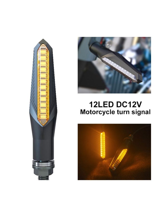 Loquat 2-Piece Motorcycle Indicator Lights - Image 2