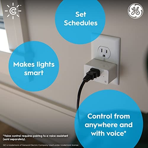 Cync Indoor Smart Plug, WiFi Outlet Socket, Voice Control Outlet, Matter Compatible, Compatible with Alexa and Google Home (3 Pack) - Image 5