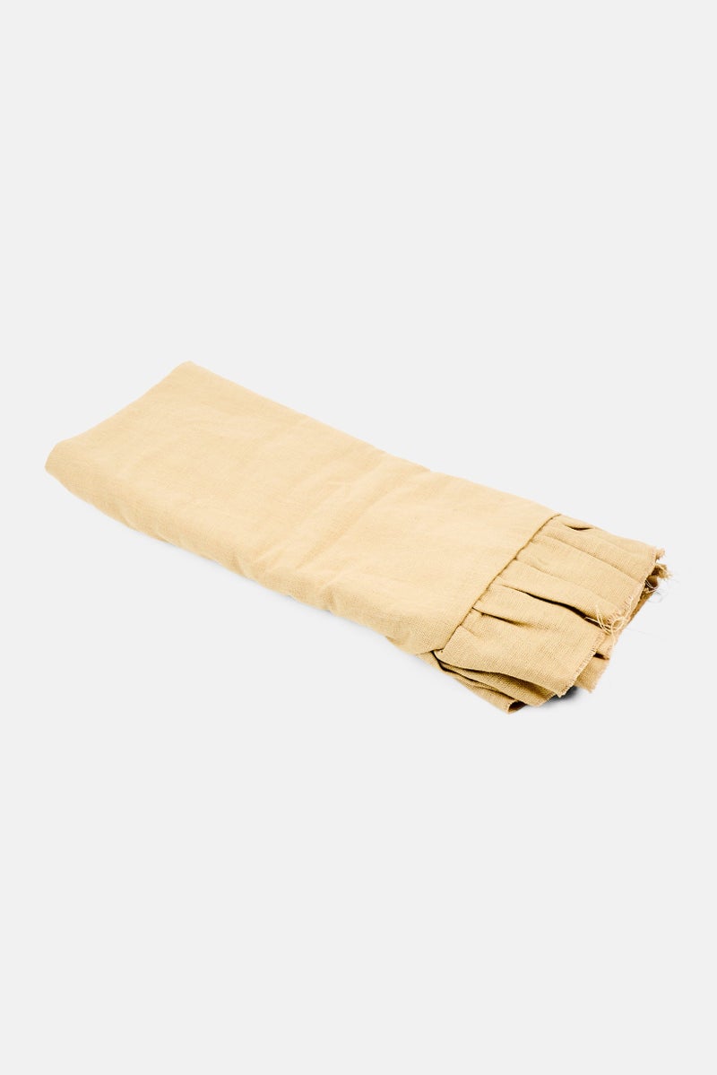 Muy Mucho Ruffle Cushion Cover 60 x 60 cm, Beige - Image 3