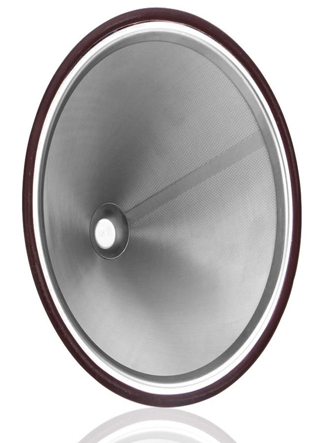 DaKuan Reusable Stainless Steel Pour Over Coffee Filter - Double Mesh Drip Coffee Filter - Image 2