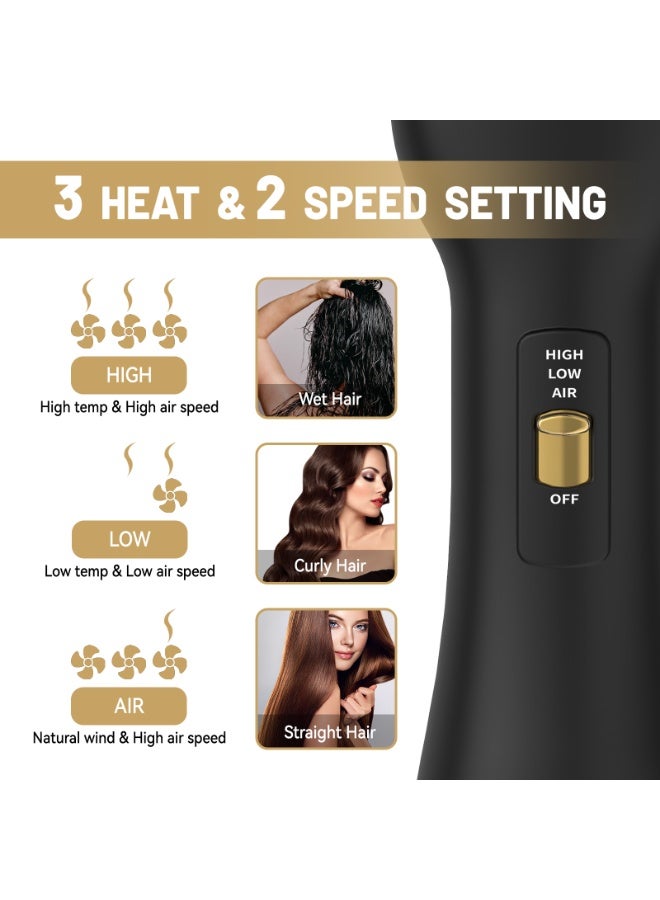 iMESA Multi-Styler And Dryer Straight New 1000W Electric Hair Dryer Brush Styler & Volumizer - Image 5