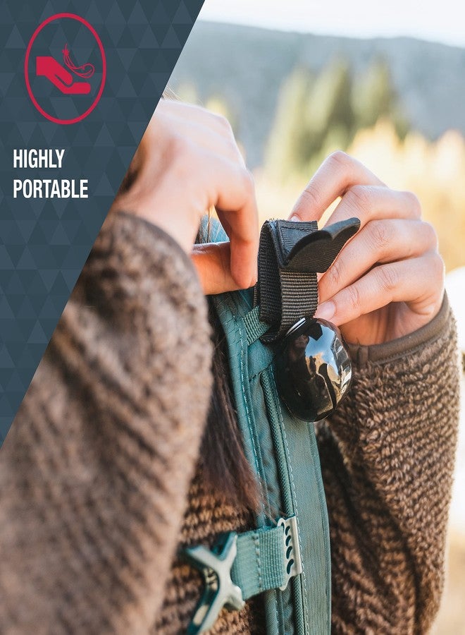 SABRE Frontiersman Bear Bell with Magnetic Silencer -Helps Prevent Startling Bears on Trail - Reduce Risk of Attack - Image 4