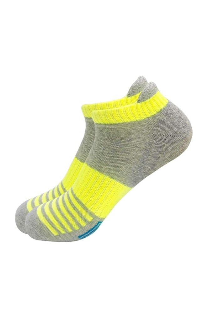 Low Cut Cushioned Athletic Ankle Socks, Assorted Colors - 5 Pack - Image 2
