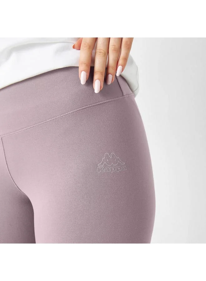 Kappa Kappa Solid Leggings with Elasticated Waistband