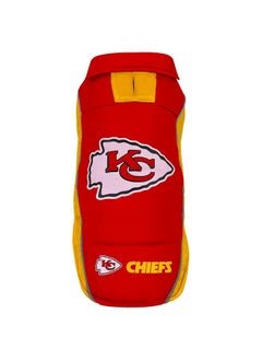 NFL Kansas City Chiefs Puffer Vest for Dogs & Cats, Size Large. Warm, Cozy, and Waterproof Dog Coat, for Small and Large Dogs/Cats. Best NFL Licensed PET Warming Sports Jacket - pzsku/ZEC417CDDFA19BB6BAA26Z/45/_/1737031533/598a6a34-cdd5-413b-90a3-2fd8cbca8f19