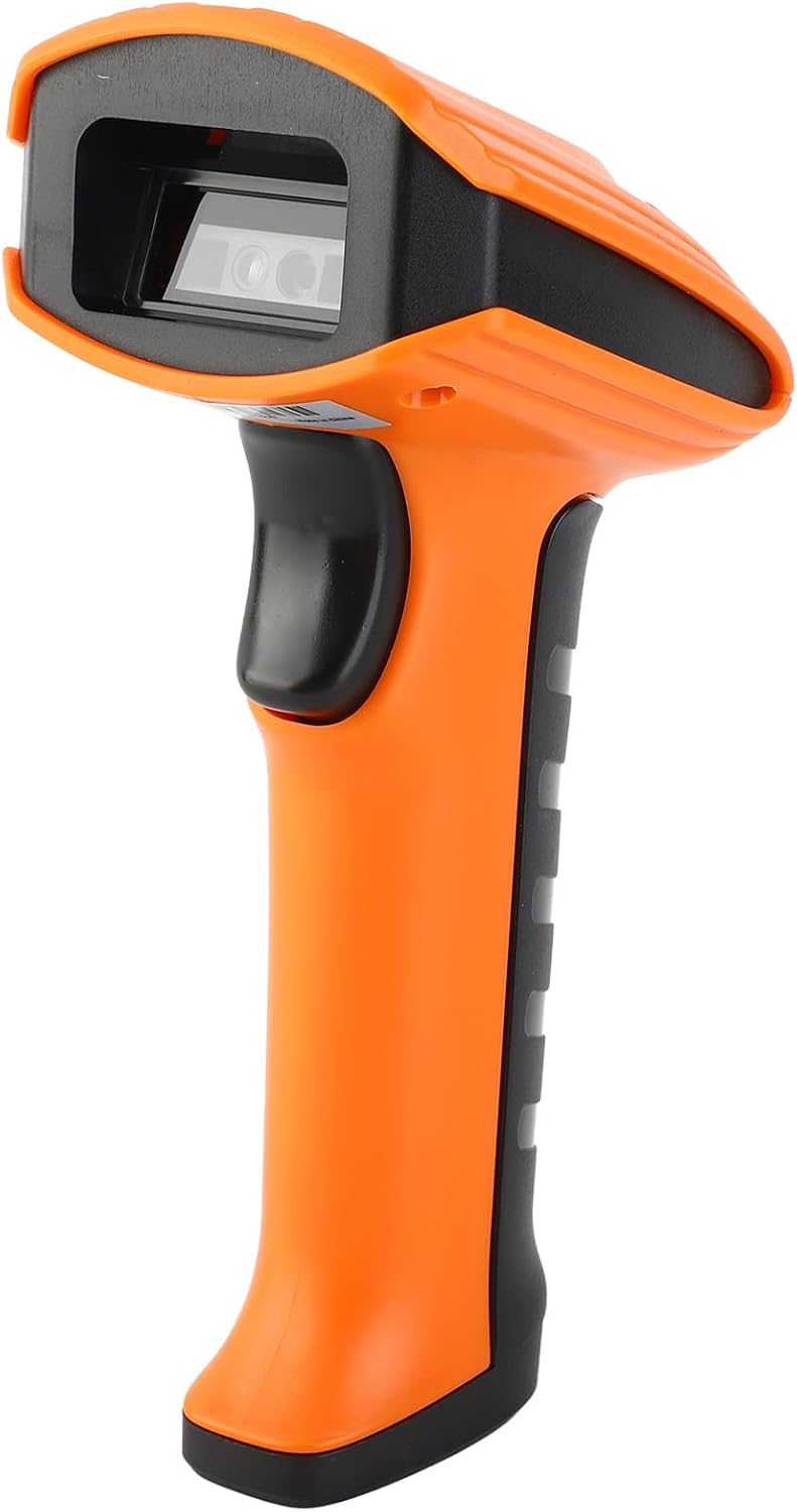 Handheld USB QR Barcode Scanner, High Sensitivity Fast Efficient Scanner, 1D 2D Barcode Reader with Scan Rate & 300,000 Global CMOS Sensor, Ideal for Mobile Payment, Store, - Image 1