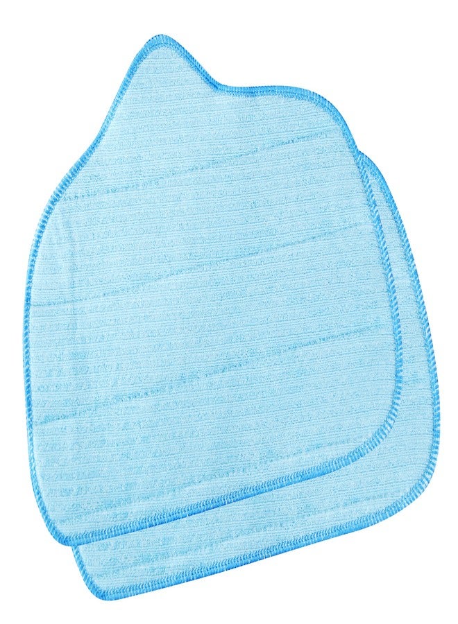 SteamFast Replacement Microfiber Mop Pad for SF-275/SF-370 & McCulloch MC1275 (2 Pack), Multicolor