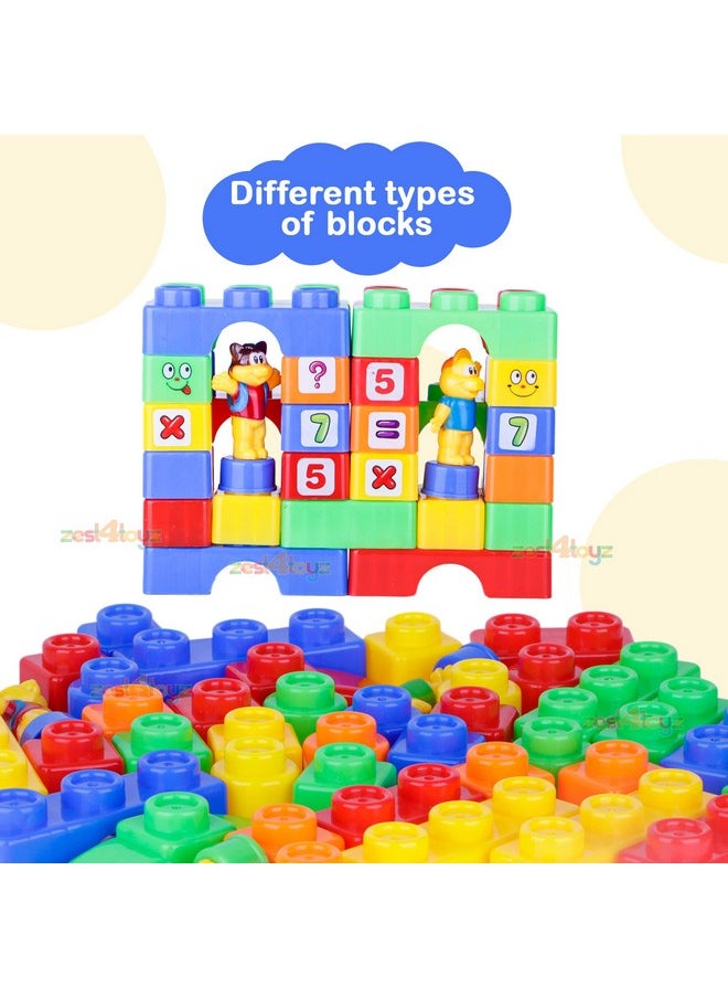 Zest 4 Toyz zest 4 toyz Toys Building Blocks 38 Pieces STEM Animal Blocks Brain Puzzle Game Early Learning Educational Toy Set for Kids (Mulitcolor)  - Image 4