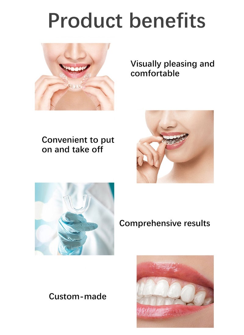 Glory Smile - Mouth Guard for Nighttime Teeth Grinding Protection Moldable Comfortable Professional Teeth Tool for Teeth Clenching Bruxism and Whitening Tray and Sport Athletic Including 8 Guards in 2 Sizes - Image 1