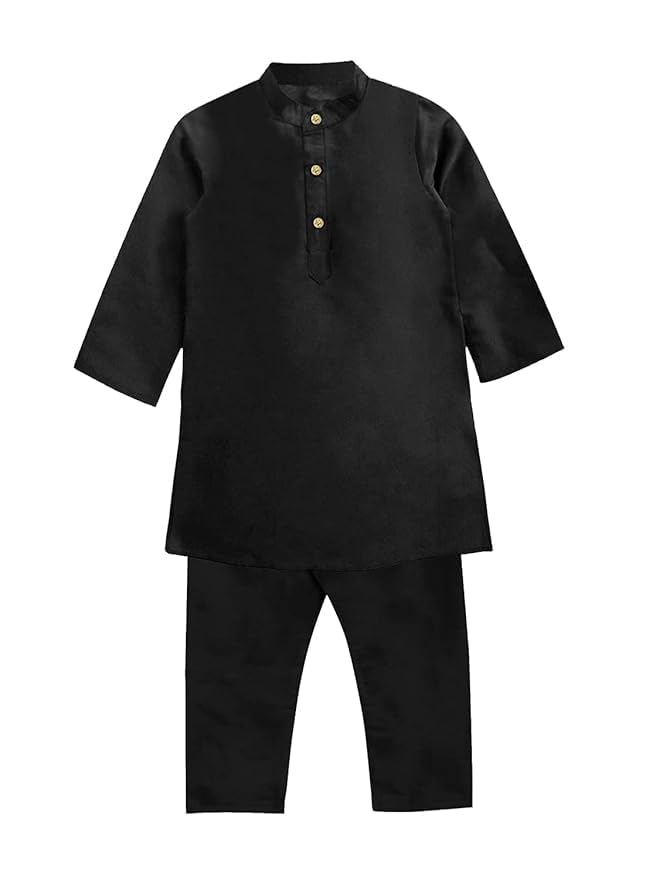 Royal Kurta 100% Cotton Kurta Pyjama Set For Kids - Image 5