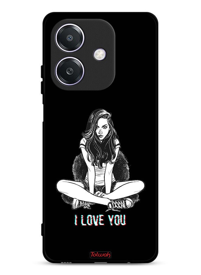 Tolwak Oppo A3x 5G Protective Case Cover I Love You Art - Image 1