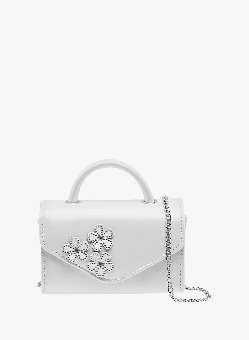 Flora Bella By Shoexpress Flora Bella Crossbody Bag with Chain Strap Ramadan Collection