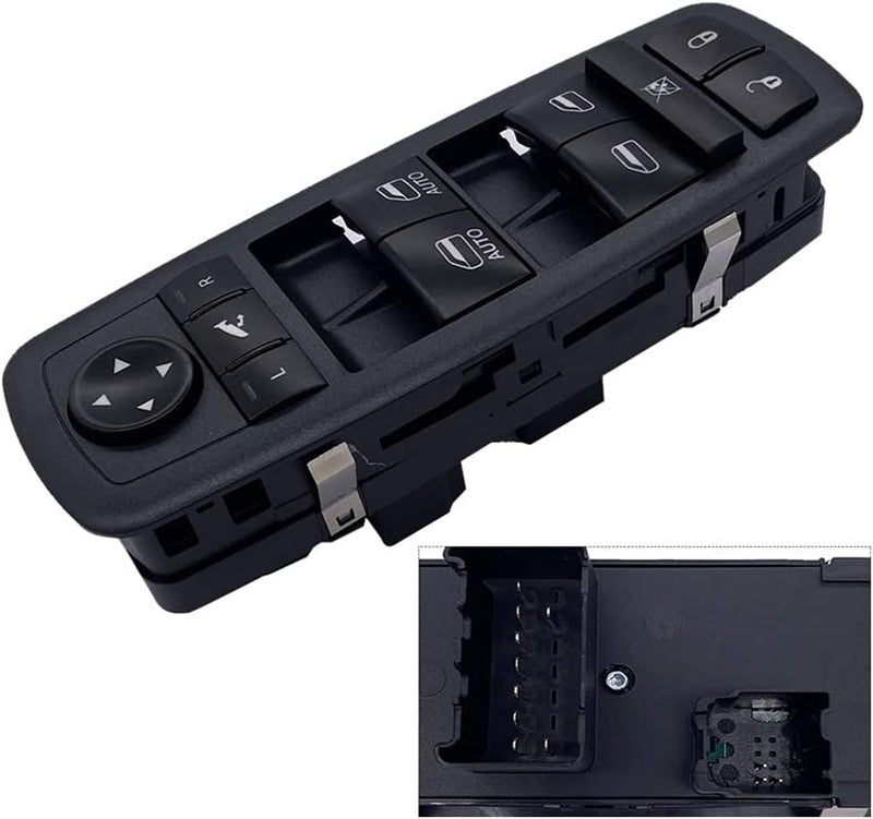 Yurefax مفتاح تحكم نافذة باور ماستر من يوريفكس لدودج وكرايسلر - Image 3