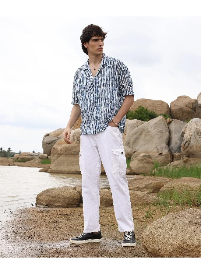 كامبوس سوترا قميص أومبير مخطط المتضخم