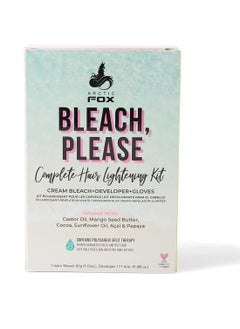 ARCTIC FOX ARCTIC FOX Bleach Please Hair Lightening Kit Cream Bleach, 35 Volume Developer And Latex Free Gloves Infused With Acai, Cocoa, Sunflower Oil & Papaya! Vegan And Cruelty Free  - Image 3