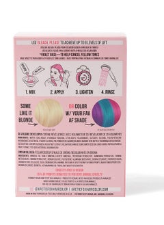 ARCTIC FOX ARCTIC FOX Bleach Please Hair Lightening Kit Cream Bleach, 35 Volume Developer And Latex Free Gloves Infused With Acai, Cocoa, Sunflower Oil & Papaya! Vegan And Cruelty Free  - Image 2