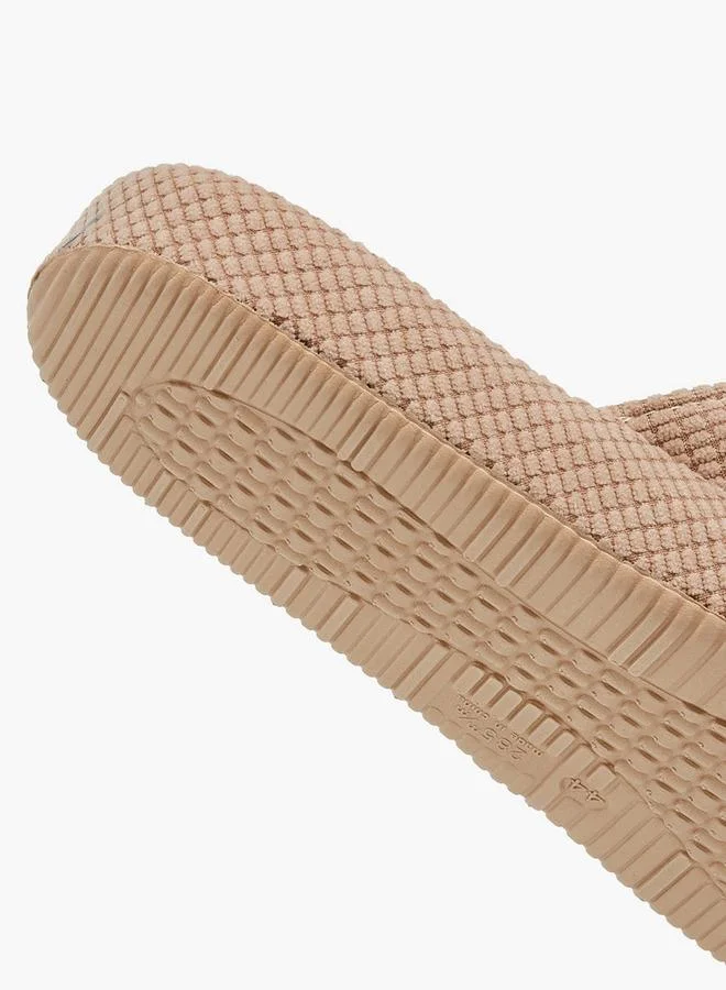 Le Confort Cross Strap Bedroom Slippers