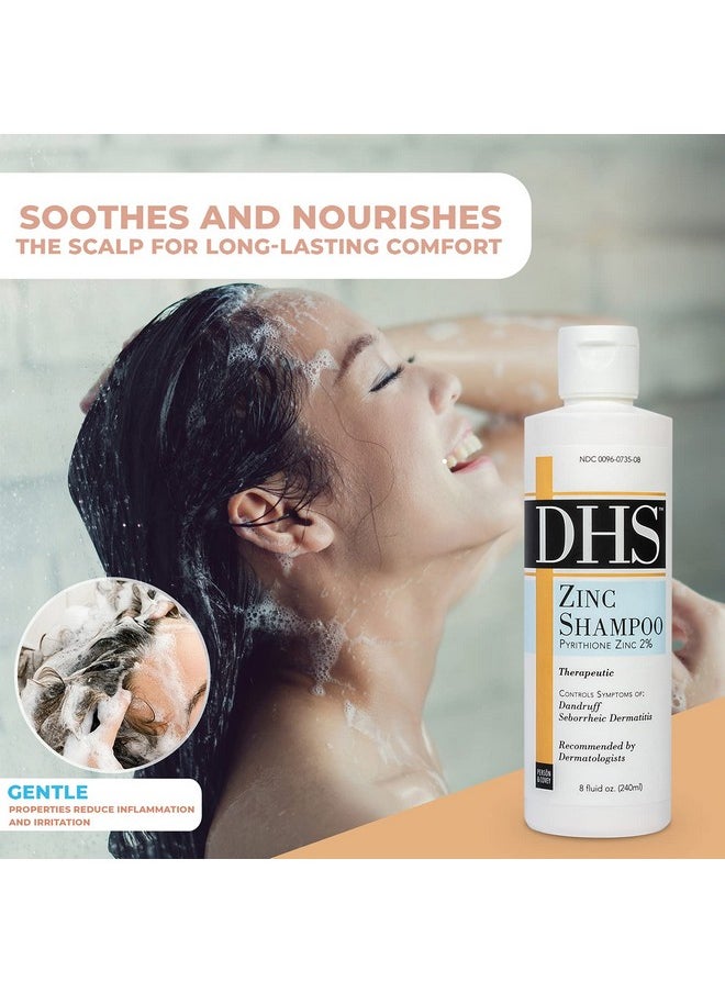 DHS - Zinc Shampoo 8 Oz - Image 1