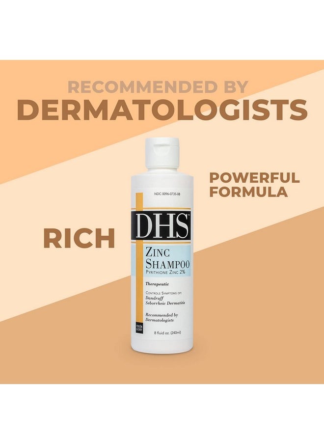 DHS - Zinc Shampoo 8 Oz - Image 1