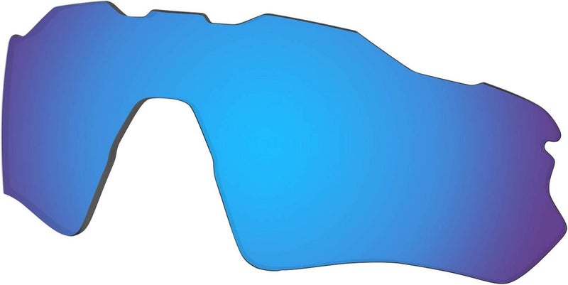 Predrox Blue Mirror Replacement Lenses & Rubber Kits for Oakley Radar EV Path OO9208 - Image 2