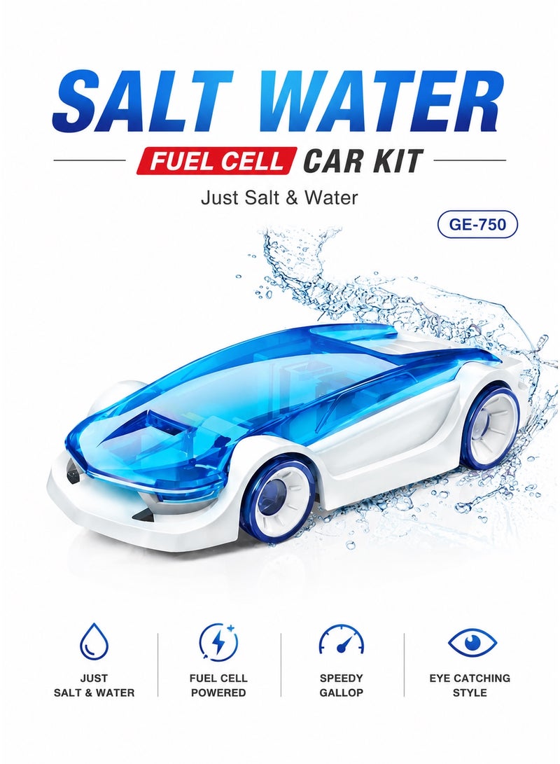 Pro'skit Pro’sKit GE-750 Salt Water Fuel Car Kit – DIY STEM Water Fuel Cell Car Assembly Toy for Kids (Battery-Free Clean Energy) - Image 2