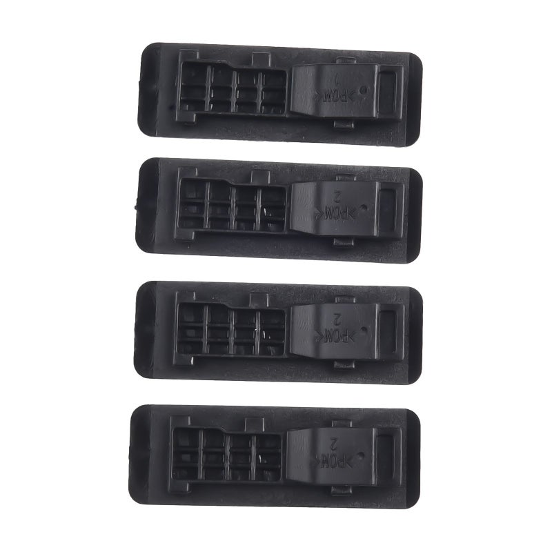 4 Pcs Roof Molding Cover Type A For Kia Soul 2014 2019 Plastic Black 87214 A2000 - Image 3