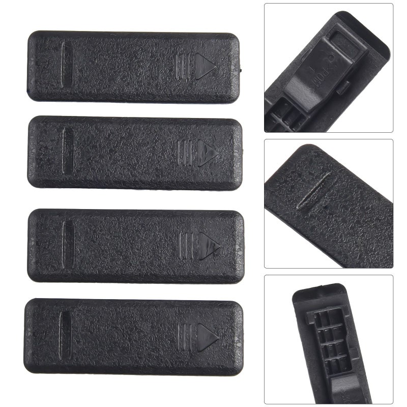 4 Pcs Roof Molding Cover Type A For Kia Soul 2014 2019 Plastic Black 87214 A2000 - Image 5