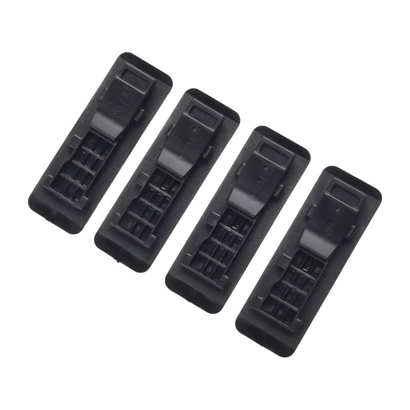 4 Pcs Roof Molding Cover Type A For Kia Soul 2014 2019 Plastic Black 87214 A2000 - Image 4